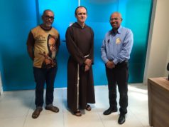 Frei Silvio de Almeida, conselheiro geral dos Capuchinhos para o Brasil, visita Fundação Santo Antônio