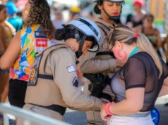 Polícia Militar reforça a segurança dos foliões no carnaval