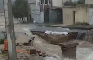 Mulher desaparece após ser arrastada por enxurrada em Vitória da Conquista